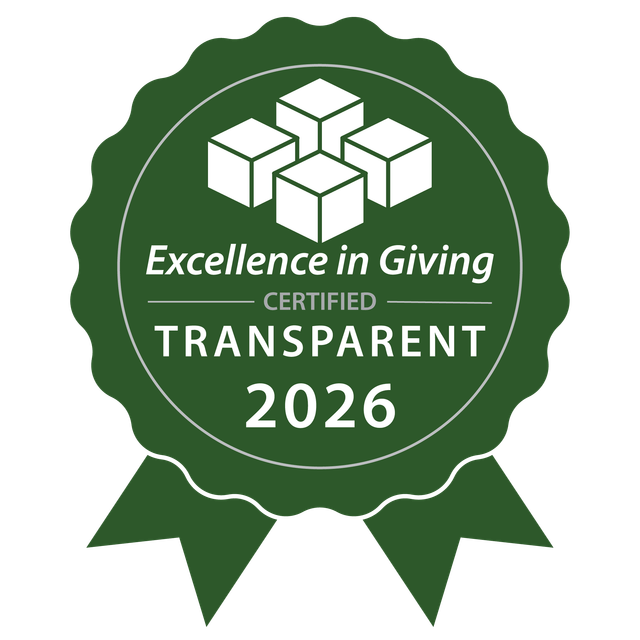 Excellence in Giving — Certified Transparent 2026